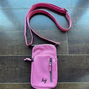Lug Pitter Patter Matte Luxe VL Pink Crossbody Bag
